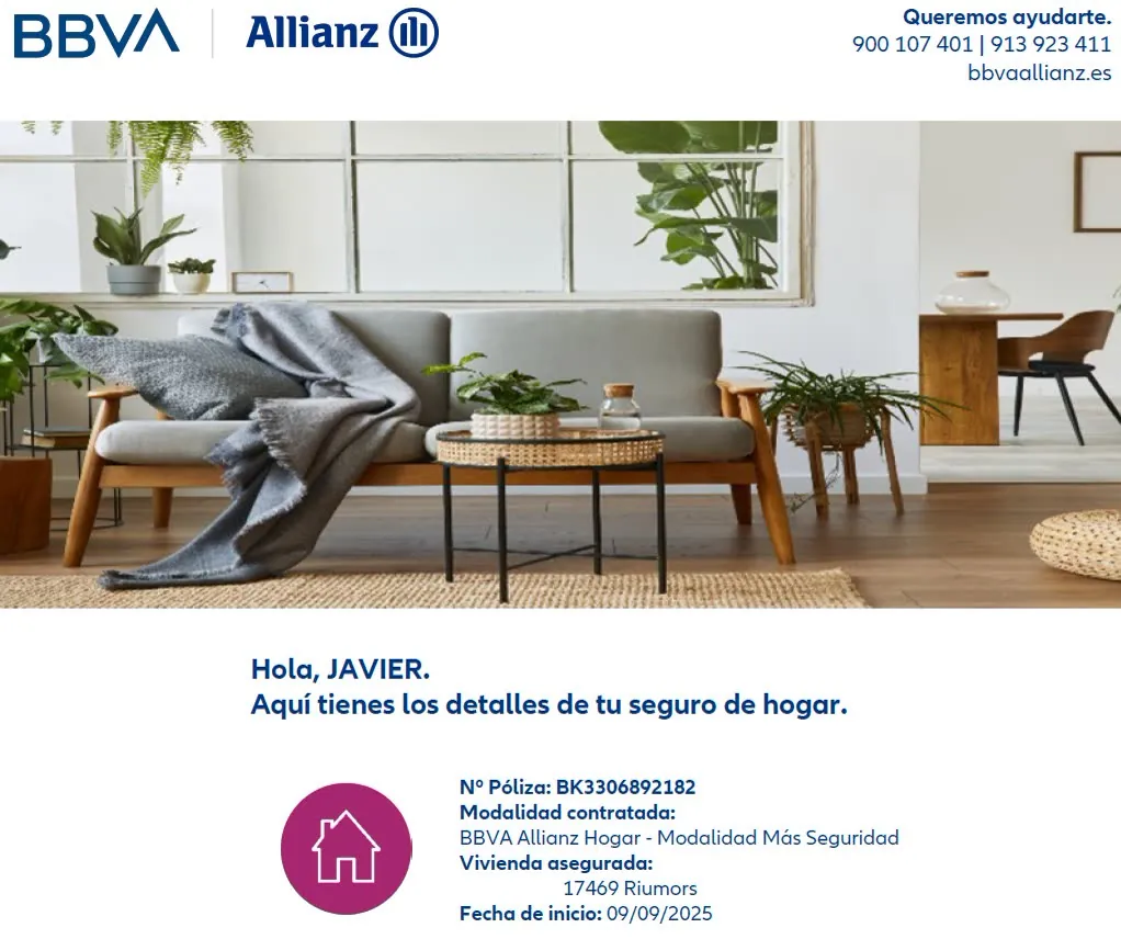 Home insurance policy